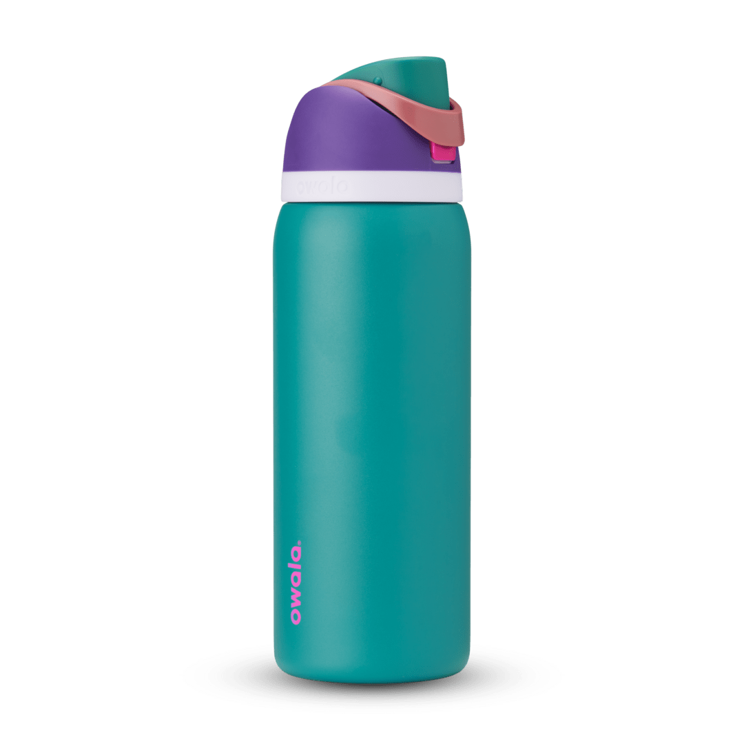 FreeSip® Stainless Steel 32oz in 80s Ski Slopes 32oz