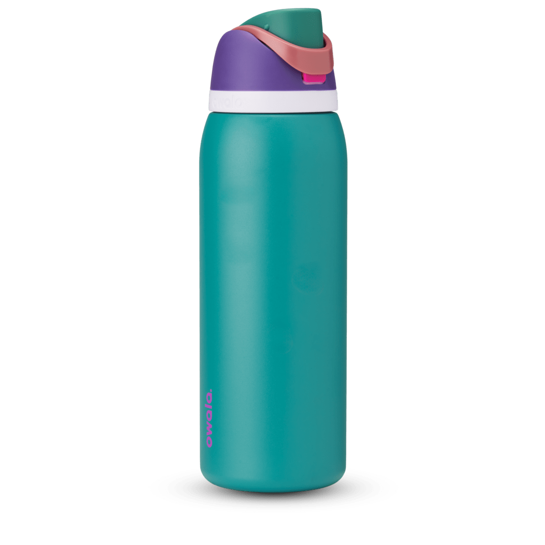 FreeSip® Stainless Steel 40oz in 80s Ski Slopes 40oz