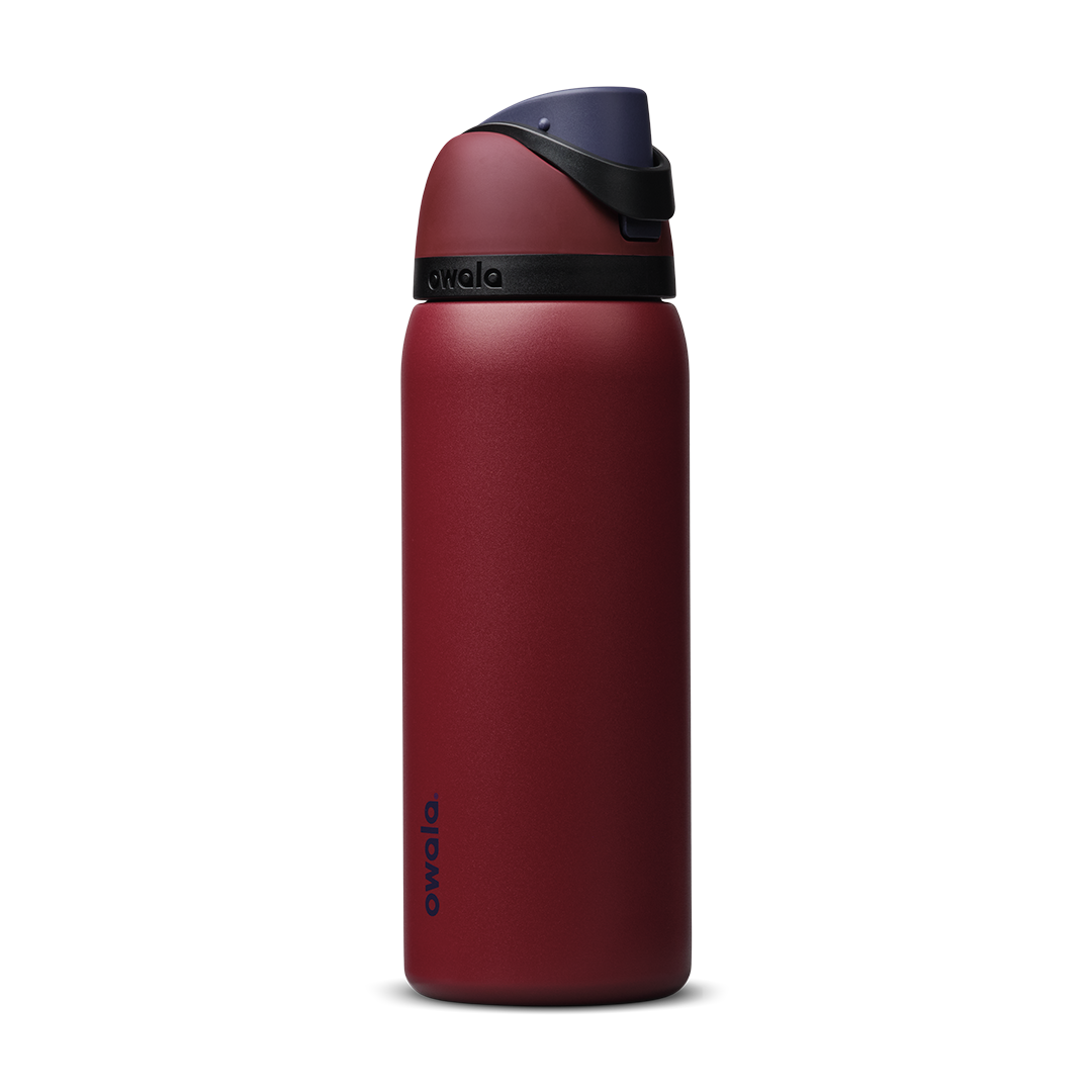 FreeSip® Stainless Steel 32oz in Burgundy Bay 32oz